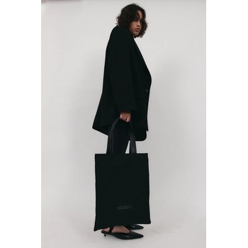 Muuv Памучна чанта MUUV. ICONE в черно (torba.shopper.ICONE)