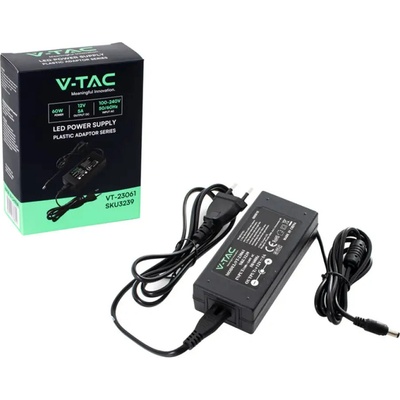 V-TAC Led ТРАНСФОРМАТОР 60w 5a 12v, ip44 v-tac (380015762805)