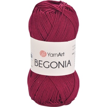 YARNART Begonia 0112 Cherry Red Плетива прежда (Begonia 0112)