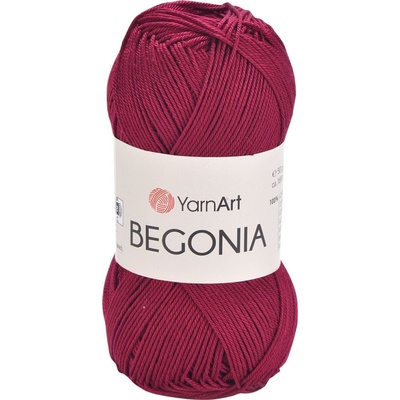 YARNART Begonia 0112 Cherry Red Плетива прежда (Begonia 0112)