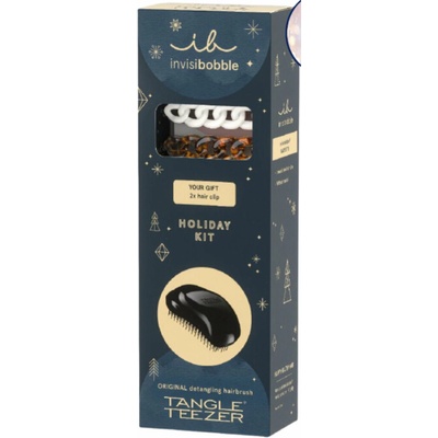 Invisibobble Modern Beauty Set - Kartáč na vlasy 1 ks + sponka do vlasů2 ks Dárková sada