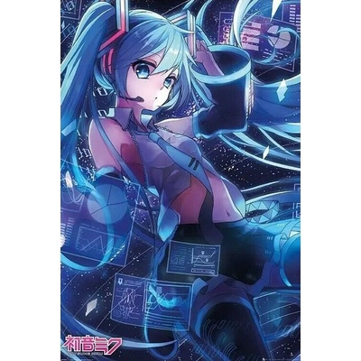 Plagát, Obraz - Hatsune Miku - Screen, 61 × 91.5 cm