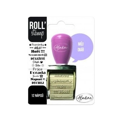 Aladine RollStamp textová Můj diář – Zboží Dáma