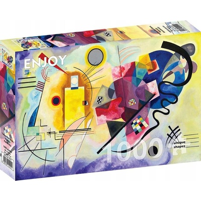 Enjoy Kandinsky: Žlutá Červená Modrá 1000 dílků