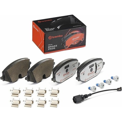 Sada brzdových platničiek kotúčovej brzdy BREMBO P 85 182X