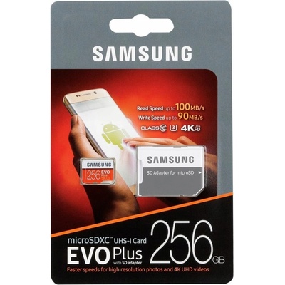 Samsung microSDXC 256GB UHS-I MB-MC256GA/EU