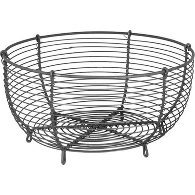 Strömshaga Drátěný košík Round Zink Small
