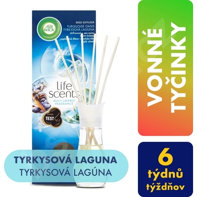 Air Wick Freshmatic max Life Scents Tyrkysová laguna automatický sprej 250 ml