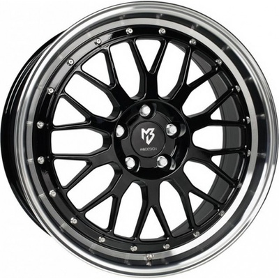mbDESIGN LV1 8,5x19 5x114,3 ET45 gloss black polished