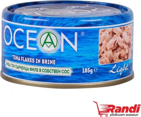 Ocean Риба Тон парченца в собств сос Ocean 185гр