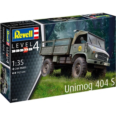 Revell Plastic ModelKit military 03348 Unimog 404 S 1:35