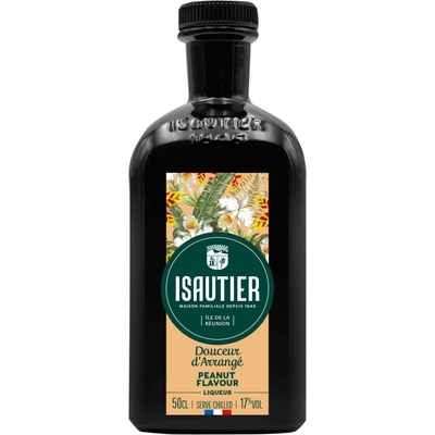 Isautier Arrangé Peanut Cream Liqueur 17% 0,5 l (holá láhev)