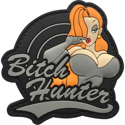 WARAGOD Nášivka 3D Bitch Hunter 7.8x7.6cm