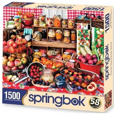 Springbok Пъзел Springbok от 1500 части - Всичко на масата (33-15516)