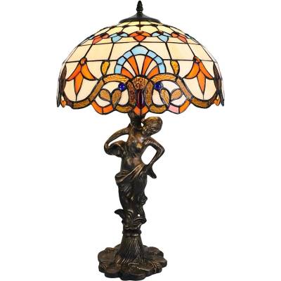 Brilagi - Настолна витражна лампа Tiffany MIRABELLA 1xE27/60W/230V (BG4404)