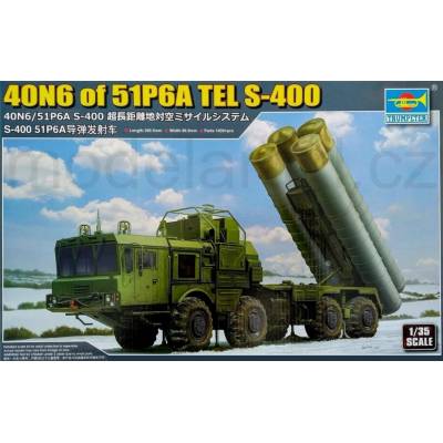 Trumpeter 40N6 of 51P6A TEL S-400 1:35
