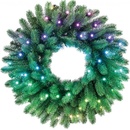 Twinkly Twinkly GD20P4425P00 LED RGB Stmievateľný vianočný veniec 50xLED pr. 60 cm Wi-Fi TW0059