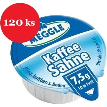 Meggle Smetana do kávy 120 x 7,5 g