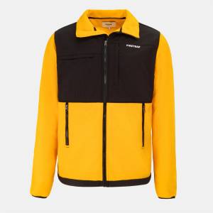 Firetrap Мъжко поларено яке Firetrap Fleece Jacket Mens - Gold Fusion