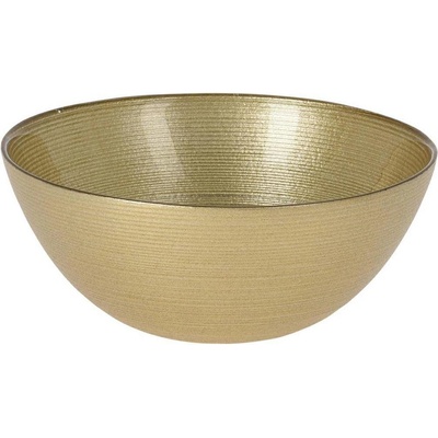 Siaki Collection Skleněná mísa Golden 15 cm