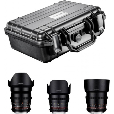 Samyang Kit VDSLR 24/50/85mm II Basic Canon EF