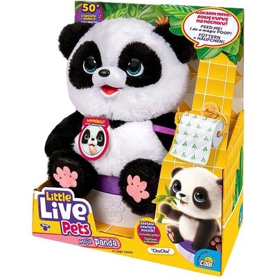Cobi Interaktivní plyšová hračka Little Live Pets Panda