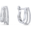 Brilio Silver náušnice EA58W