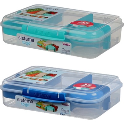 Sistema TO GO trojkomorová krabička na desiatu