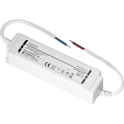 ORNO LED driver IP67, hermetický, 12V, 40W, plastové pouzdro