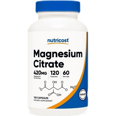Nutricost Magnesium Citrate 420 mg [120 капсули]
