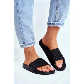 Big star shoes Дамски модни чехли Big Star - черни BIG STAR SHOES | Cheren | ЖЕНИ | 37