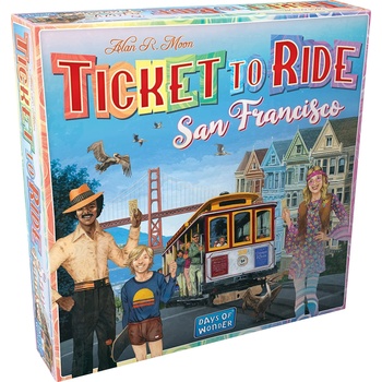 Days of Wonder Настолна игра Ticket To Ride: San Francisco - семейна (BGBG0003273N)