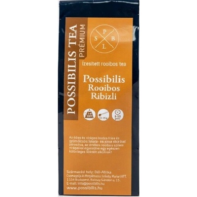 Possibilis Rooibos čaj ochutený s čiernymi ríbezľami sypaný 75 g