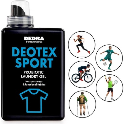 Dedra Deotex Sport probiotický prací gél na športové a funkčné oblečenie 1050 ml 30 PD