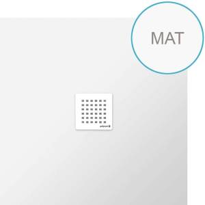 POLYSAN Flexia - Душ-тава 90x90 см, матово бяла 71546MAT (71546MAT)