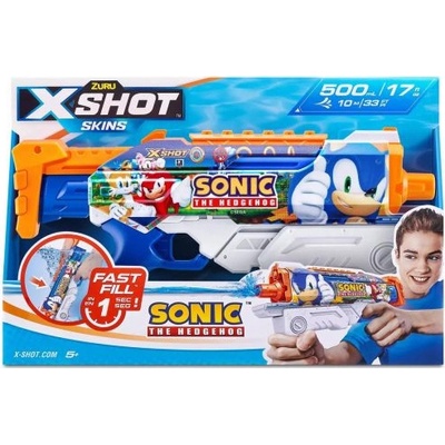 ZURU X-SHOT SONIC the Hedgehog Fast Fill Skins – Zboží Dáma