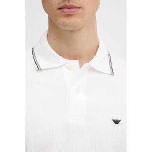 Giorgio Armani тениска мъжка от памук с еластан (EM004606.AF23090)