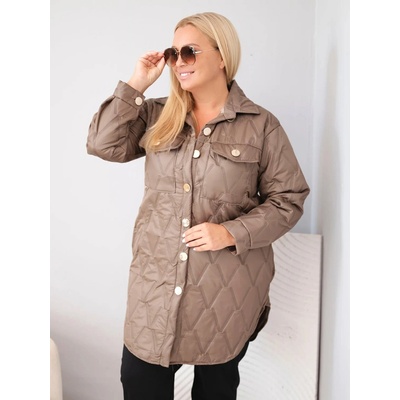 Kesi Plus Size 5794 tm.béžová
