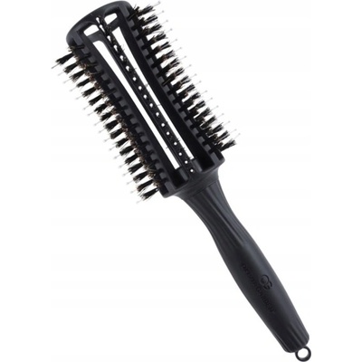 Olivia Garden Fingerbrush Round Large okrúhla fúkacia kefa čierna FB1PC-ROL 36 mm