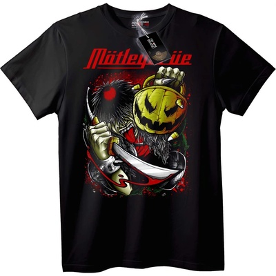 NOONEBRAND Тениска Mötley Crüe Хелоуин - M, Black
