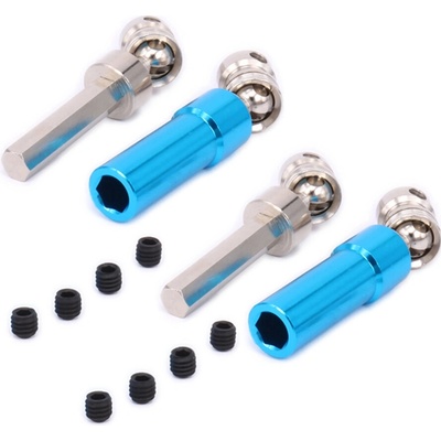 WL toys Kovové zadní hnací hřídele pro Across modré 2 ks