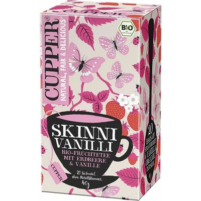 Cupper Bio čaj Skinni Vanilli 20 n.s.