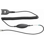 Epos Кабел за слушалки Epos CAVA 31, за връзка с телефони Avaya 1600, от EasyDisconnect към RJ9, черен (1000766)