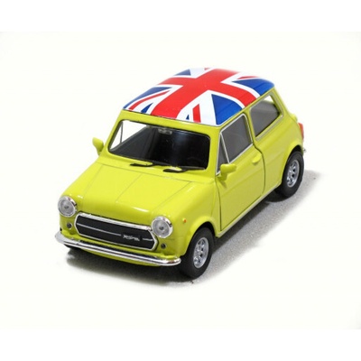 Welly Mini Cooper 1300 with Surf bílý 1:34