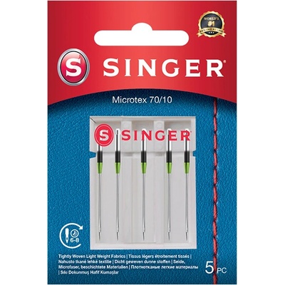 Ihly na mikrovlákno Singer 5x70