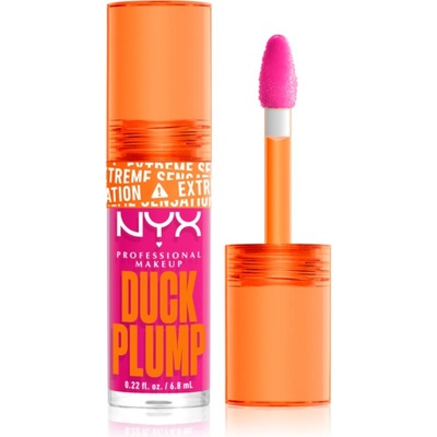 NYX Cosmetics Duck Plump блясък за устни с увеличаващ ефект цвят 12 Bubblegum Bae 7ml
