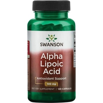 Swanson Alpha Lipoic Acid, 100 mg, 120 капсули, Swanson (SW982)
