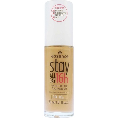 Essence Stay All Day 16h Long-lasting Foundation make-up 10 Soft Beige 30 ml