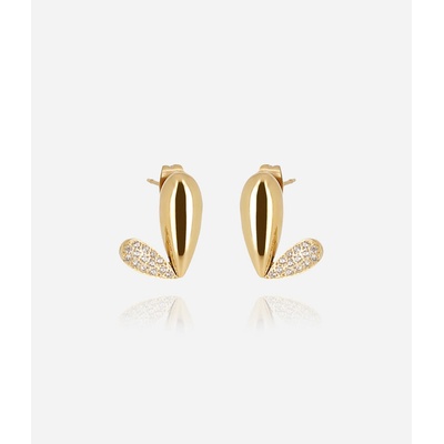 ZAG Bijoux Náušnice v tvare srdca SEM27711-01WHT