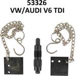 Jbm - Испания Комплект смяна агренаж vw/audi - oem 3242 / 3458, jbm 53326